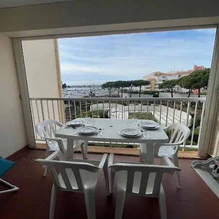 124 Cap D'agde, 2 Pièces 6 Pers Avec Parking Appartamento